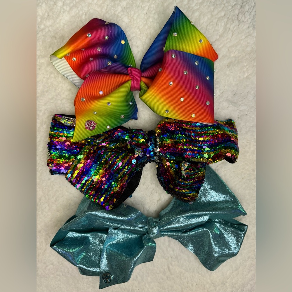 Nickelodeon JoJo Siwa Large Clip Bows - Set of 3